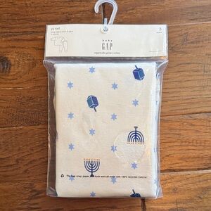 Baby Gap Unisex White and Blue Pajama Set